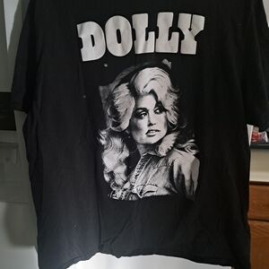 Black Dolly Parton  Graphic T-Shirt
